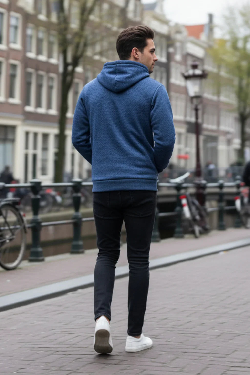 Casual Zip-Up Hoodie