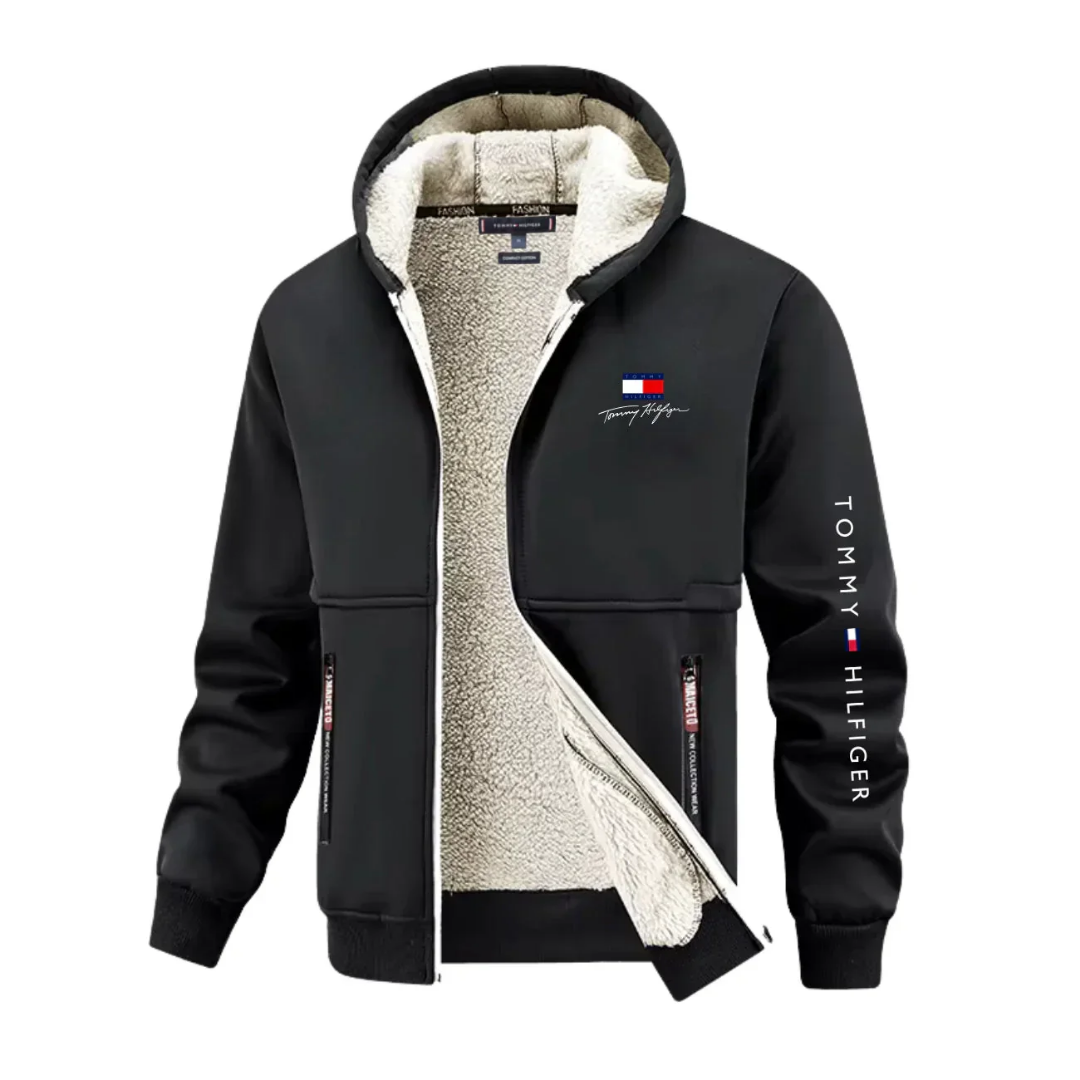 Warm Hoodie with Zipper