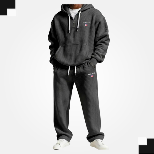Premium Waffle Knit Tracksuit Set