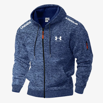 Casual Zip-Up Hoodie
