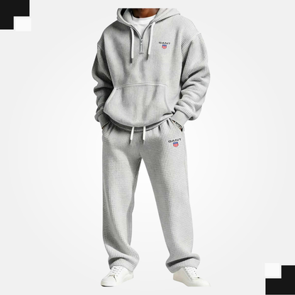 Premium Waffle Knit Tracksuit Set