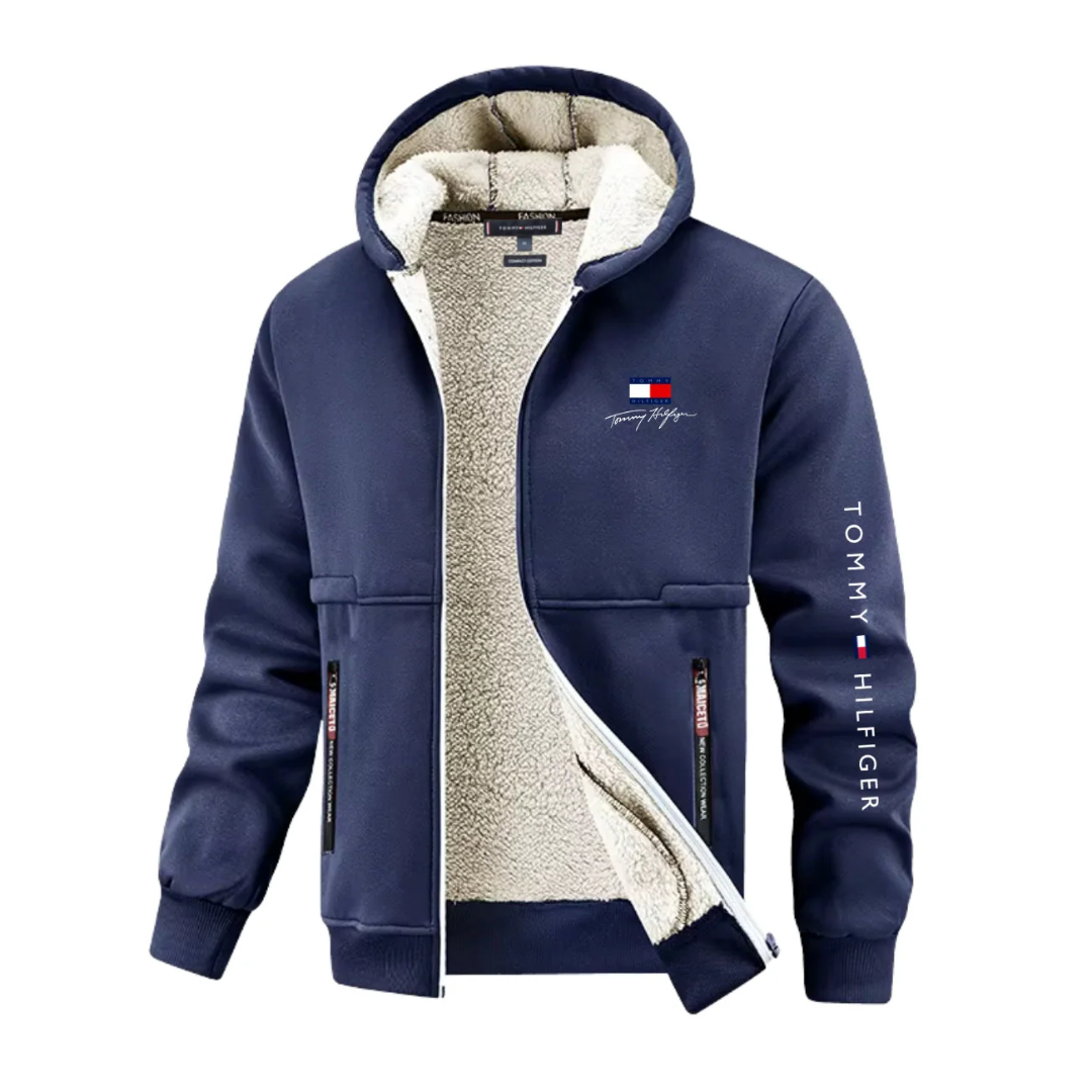 Warm Hoodie with Zipper