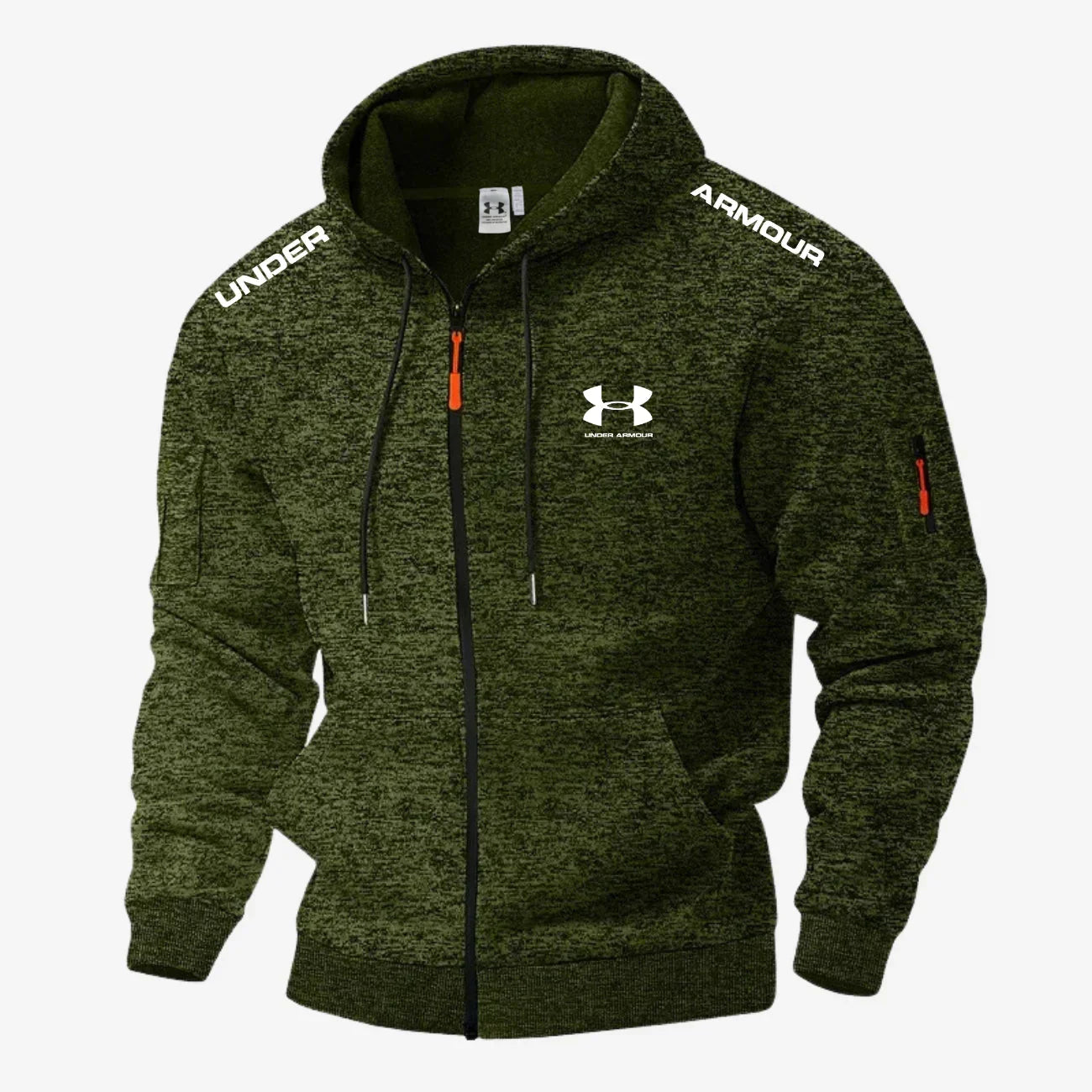 Casual Zip-Up Hoodie