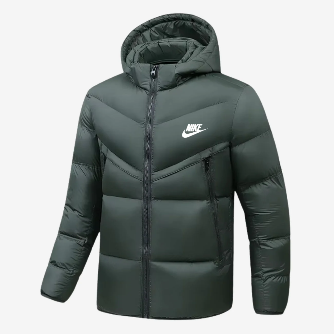 Quilted Hooded Jacket