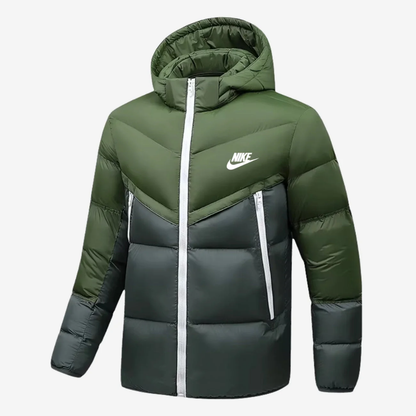 Quilted Hooded Jacket