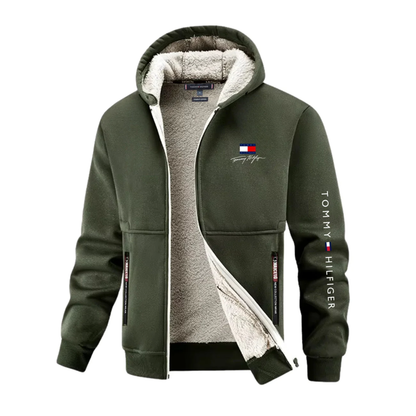 Warm Hoodie with Zipper