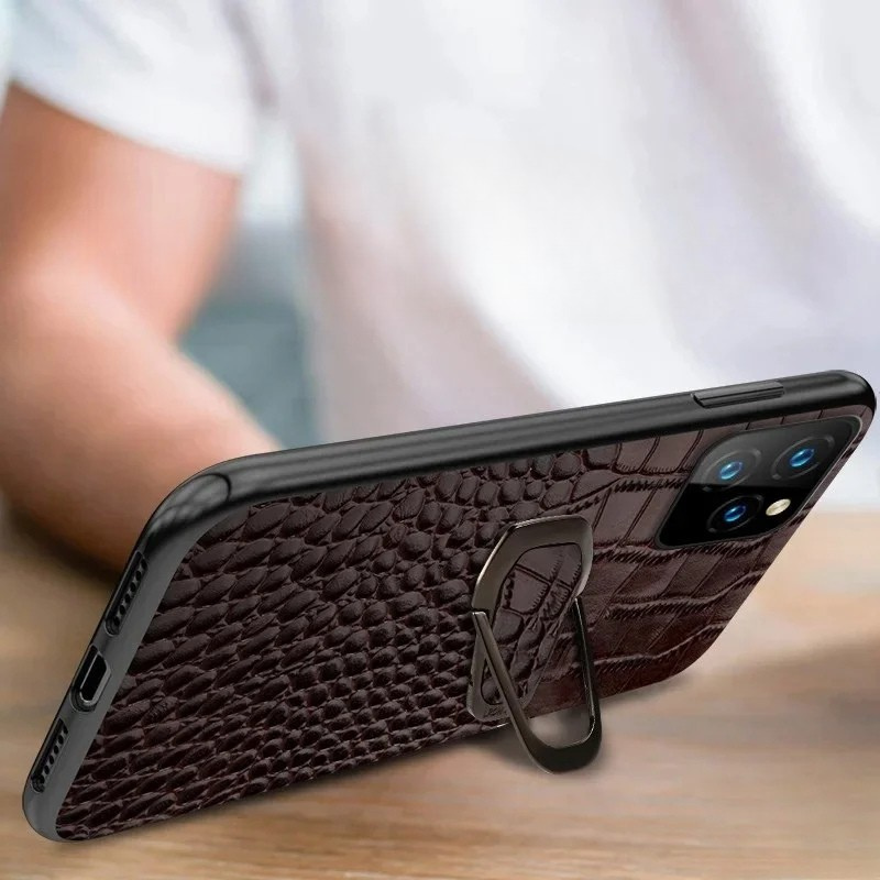 Coque iPhone motif crocodile