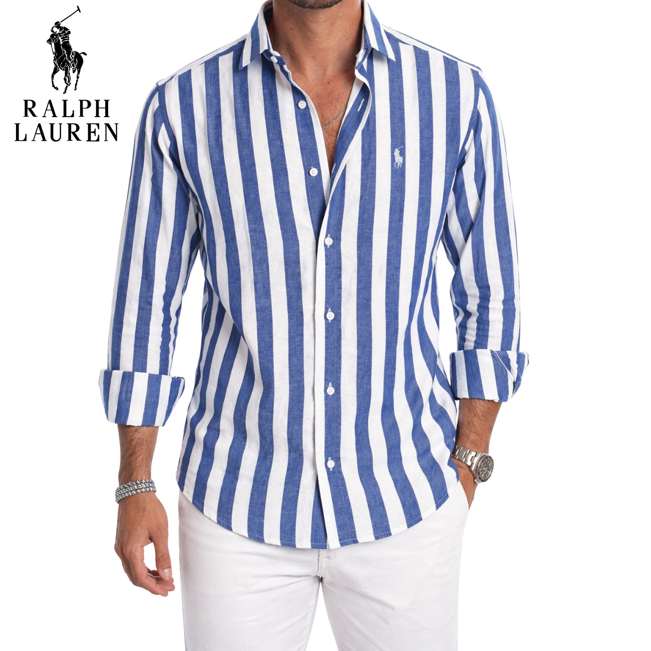 RL® - Premium Striped Casual Shirt