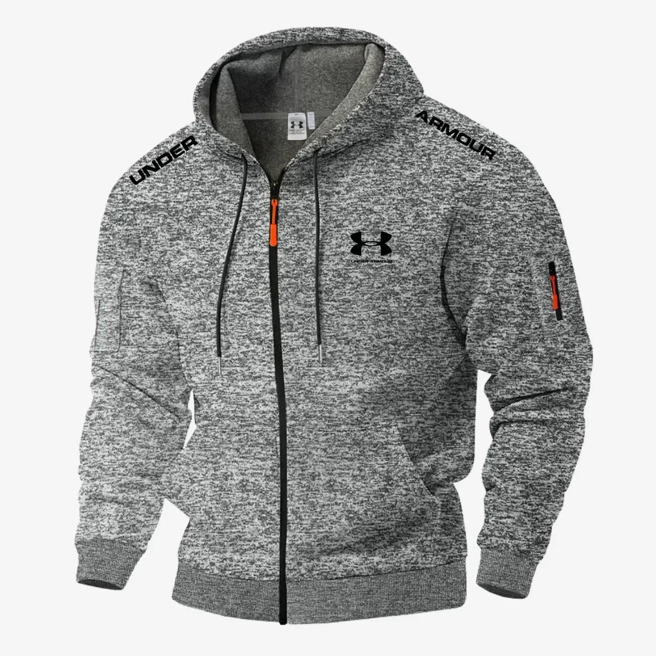 Casual Zip-Up Hoodie
