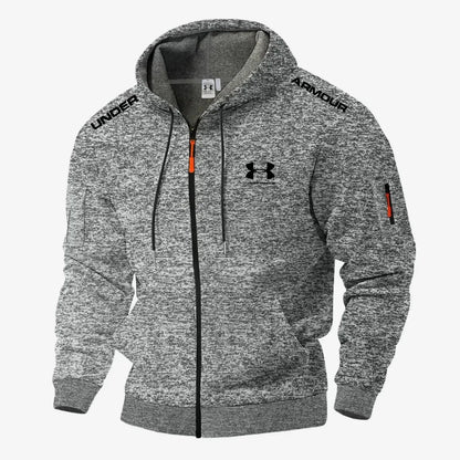 Casual Zip-Up Hoodie