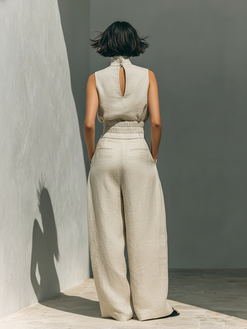Aura - Ensemble Minimaliste Coton & Lin