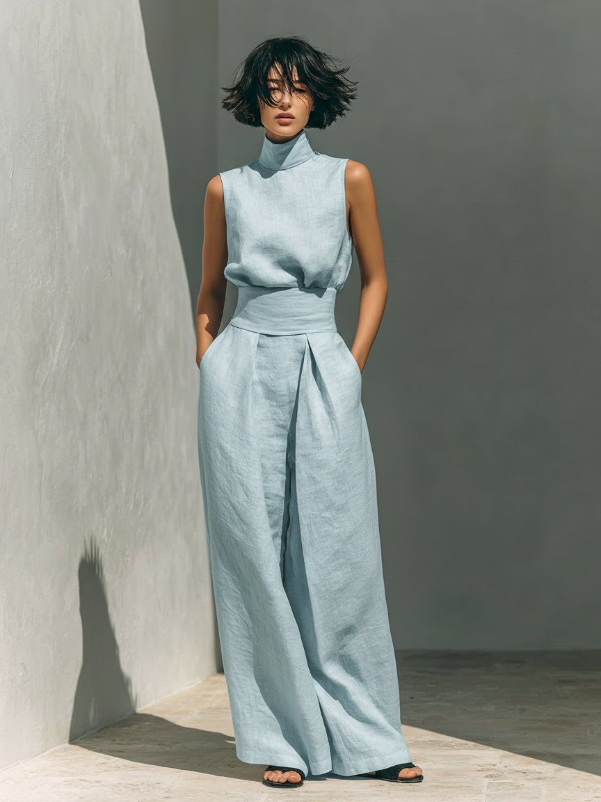 Aura - Ensemble Minimaliste Coton & Lin