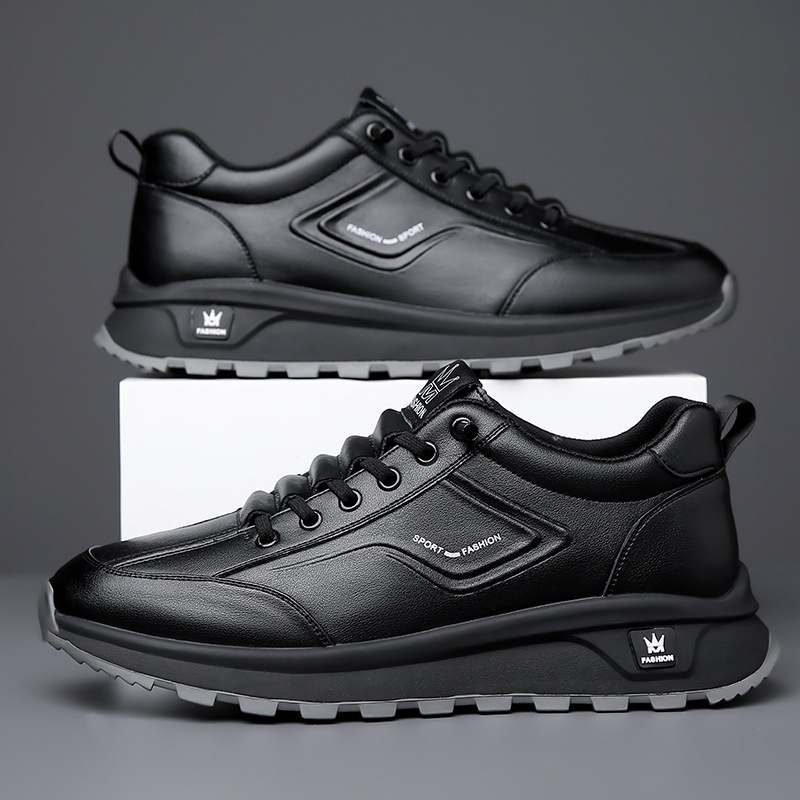 Men's Retro Lace-Up Sneakers
