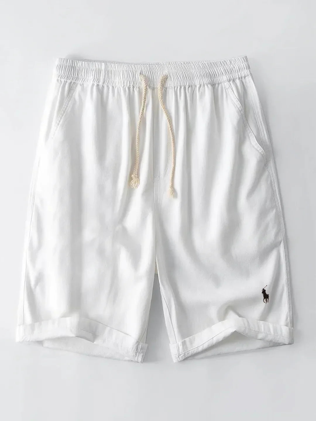 Men’s Striped Cuban Shirt & Shorts Set