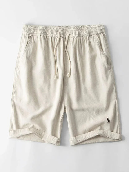 Men’s Striped Cuban Shirt & Shorts Set