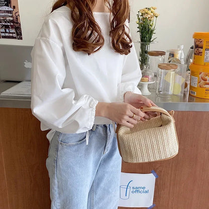 Herringbone Horizon Bag