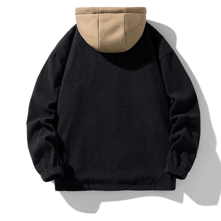 SWEAT À CAPUCHE EN CORDUROY HIGHROAD