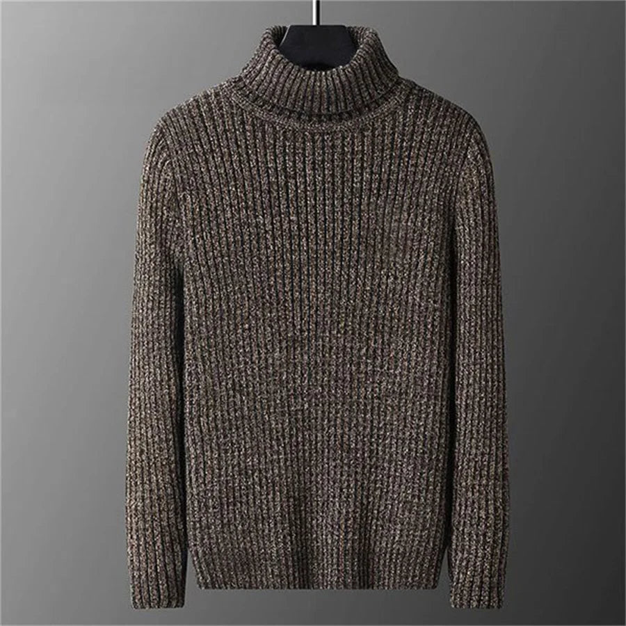 Col roulé en maille Aspen