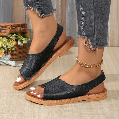 Aurelia Escarpins en cuir à bride arrière