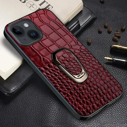 Coque iPhone motif crocodile