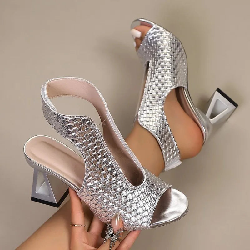 Celeste Sculpted Block Heel