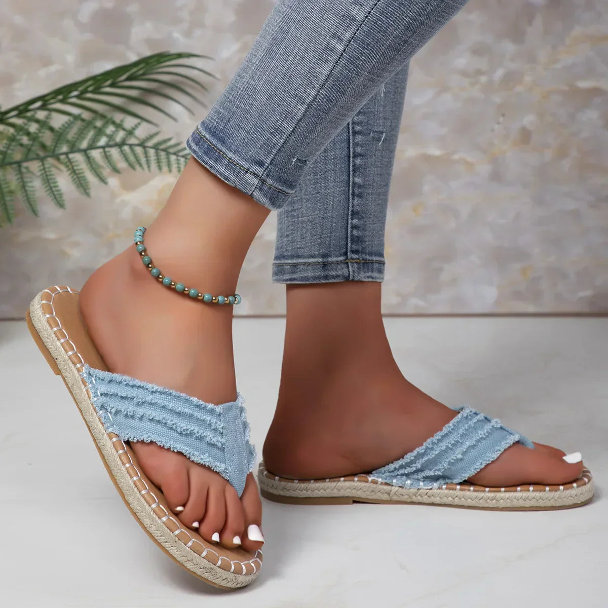 Ruffle Sandals