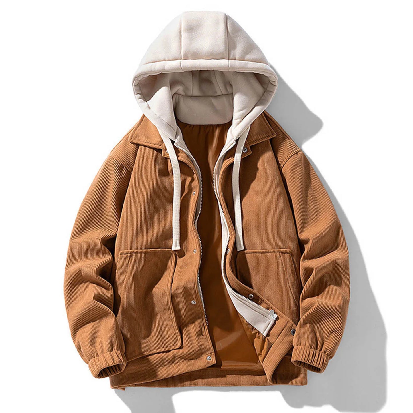 SWEAT À CAPUCHE EN CORDUROY HIGHROAD