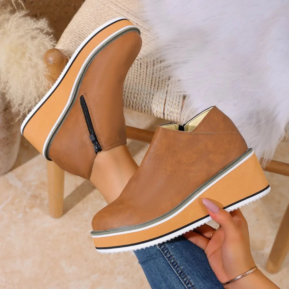 Bottines compensées Adalene