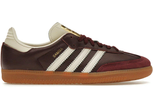 AD Samba OG Maroon Gold Metallic
