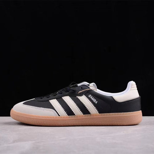 Smba Retro Contrast Sneaker – Black & Cream Gum Sole