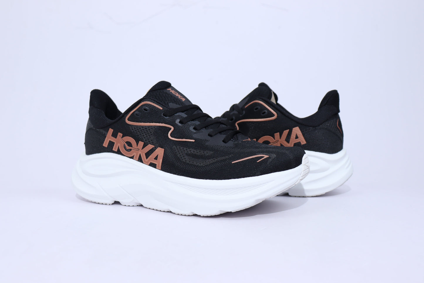 Clifton 10 - HK Unisex Sneakers - Black Copper