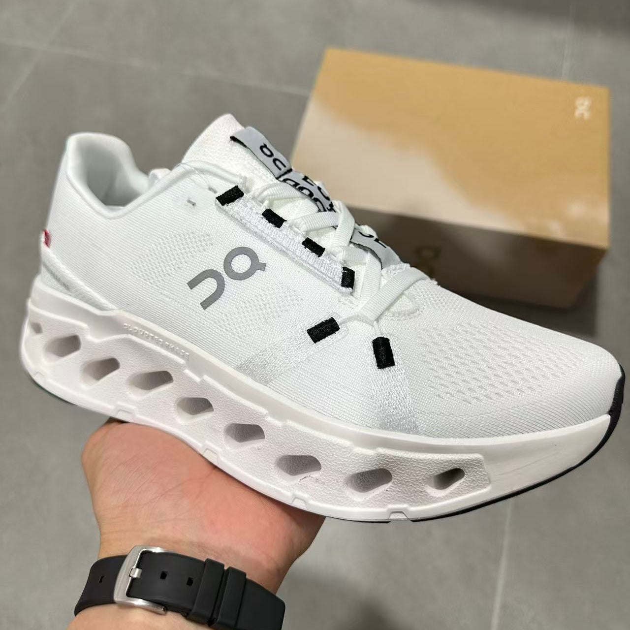 ON Eclipse Running Shoes -  White