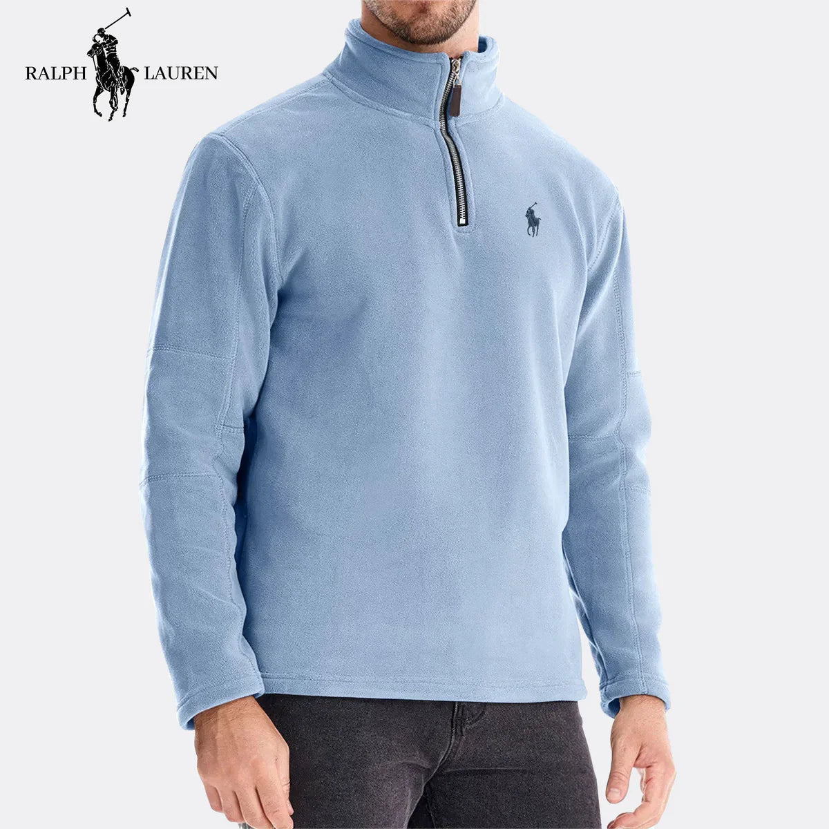 Prestige R&L Half-Zip Sweater