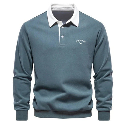 CLWAY® Heritage Long Sleeve Polo