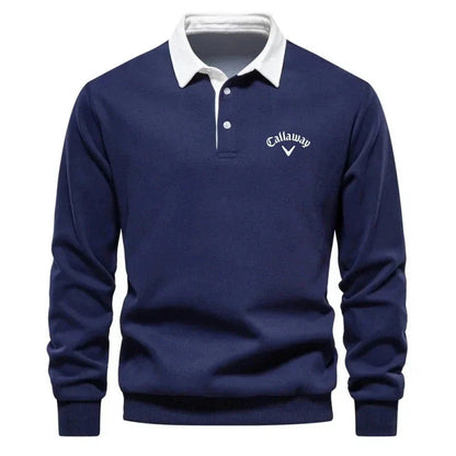 CLWAY® Heritage Long Sleeve Polo