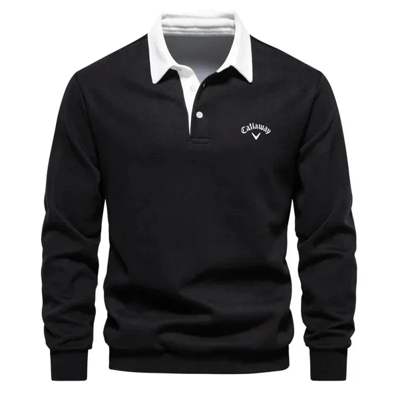 CLWAY® Heritage Long Sleeve Polo