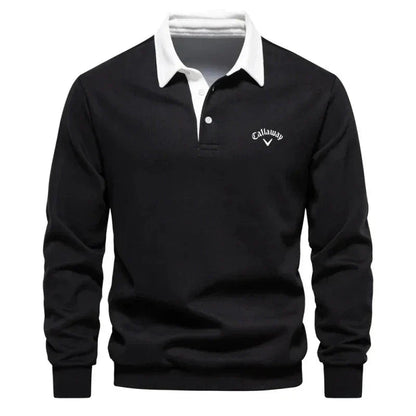 CLWAY® Heritage Long Sleeve Polo