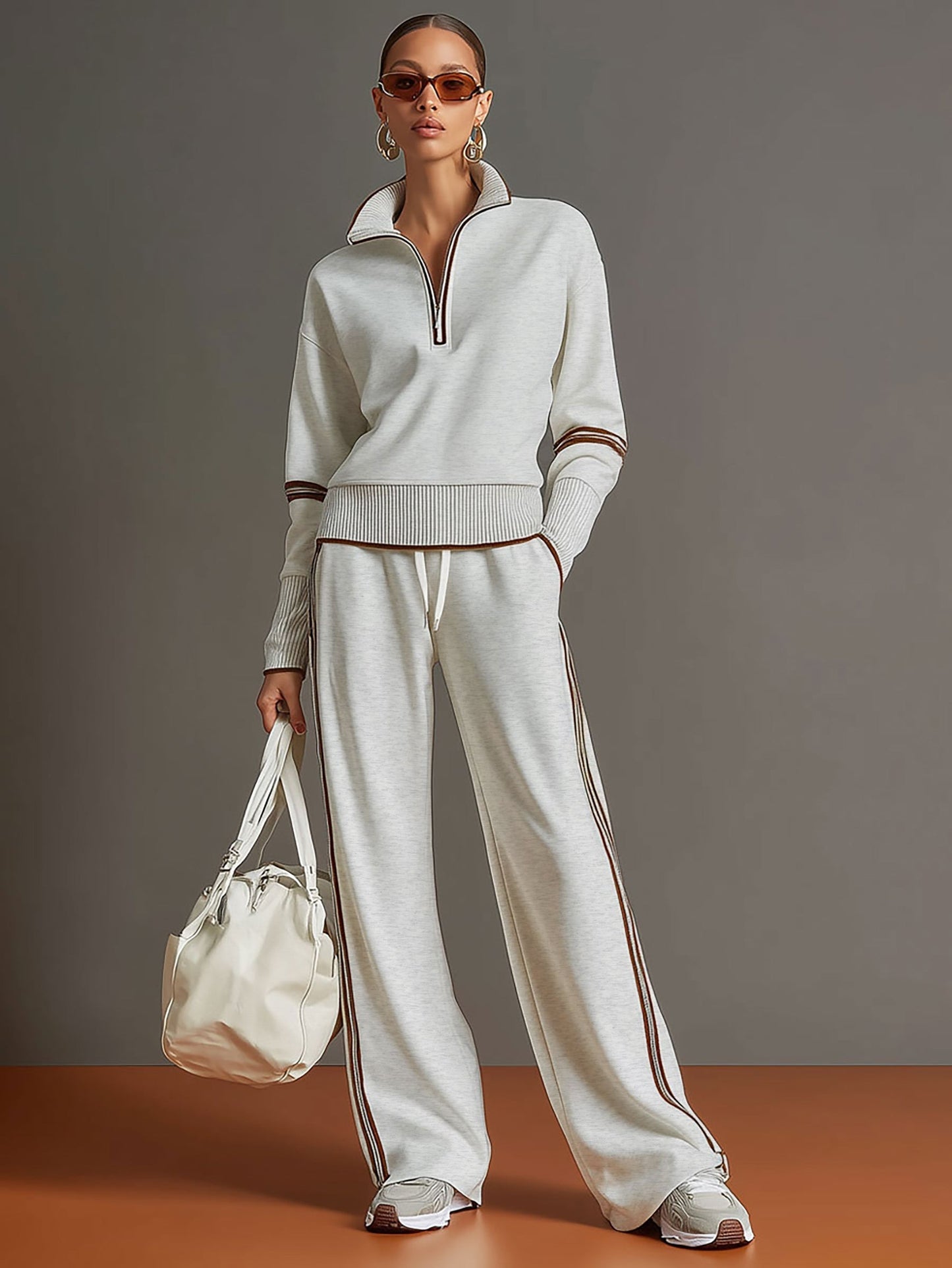 Davin™ Retro Sport Half-Zip Set