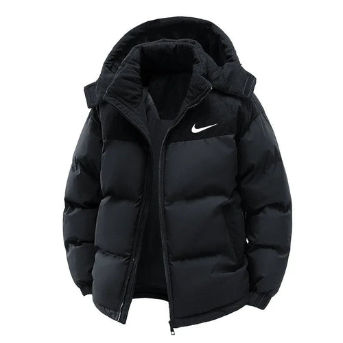 Corduroy Puffer Jacket
