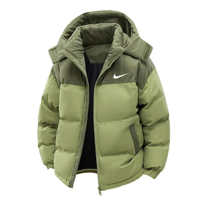 Corduroy Puffer Jacket