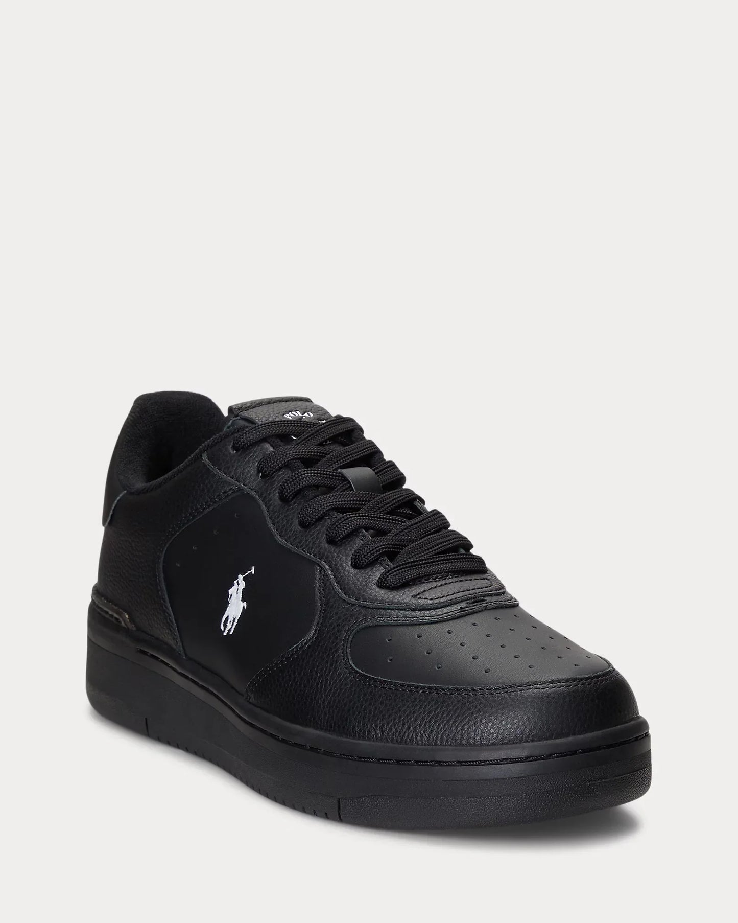 RL™ Leather Sneakers – Black