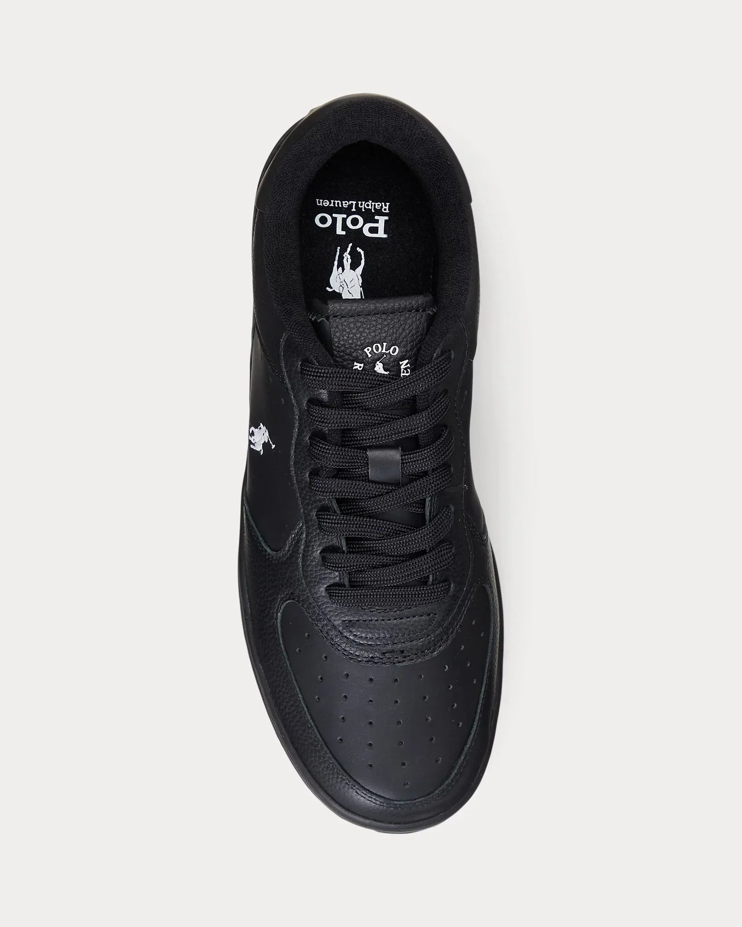 RL™ Leather Sneakers – Black