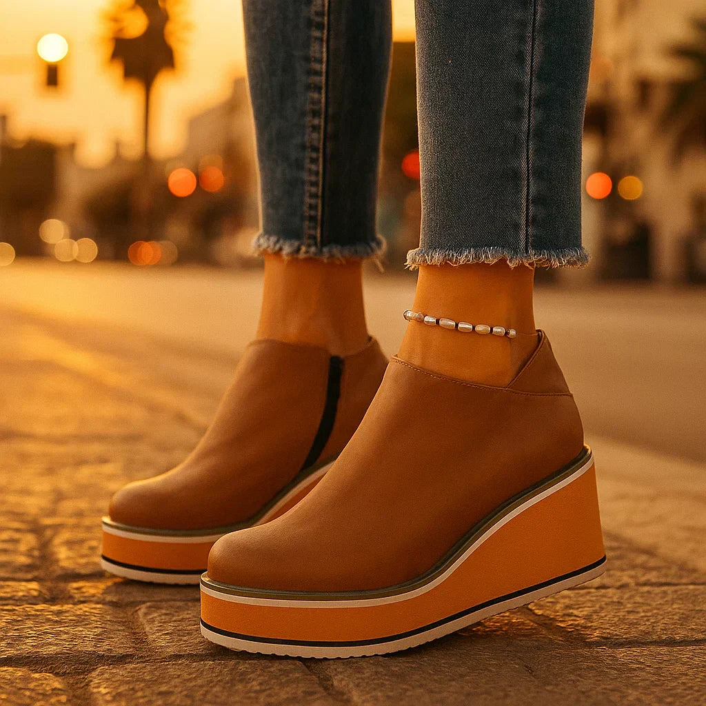 Bottines compensées Adalene